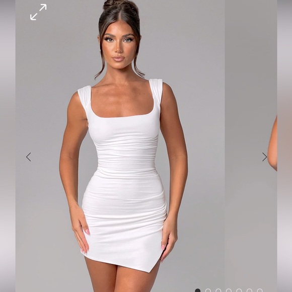 Mini Dress Ivory - Picture 1 of 4